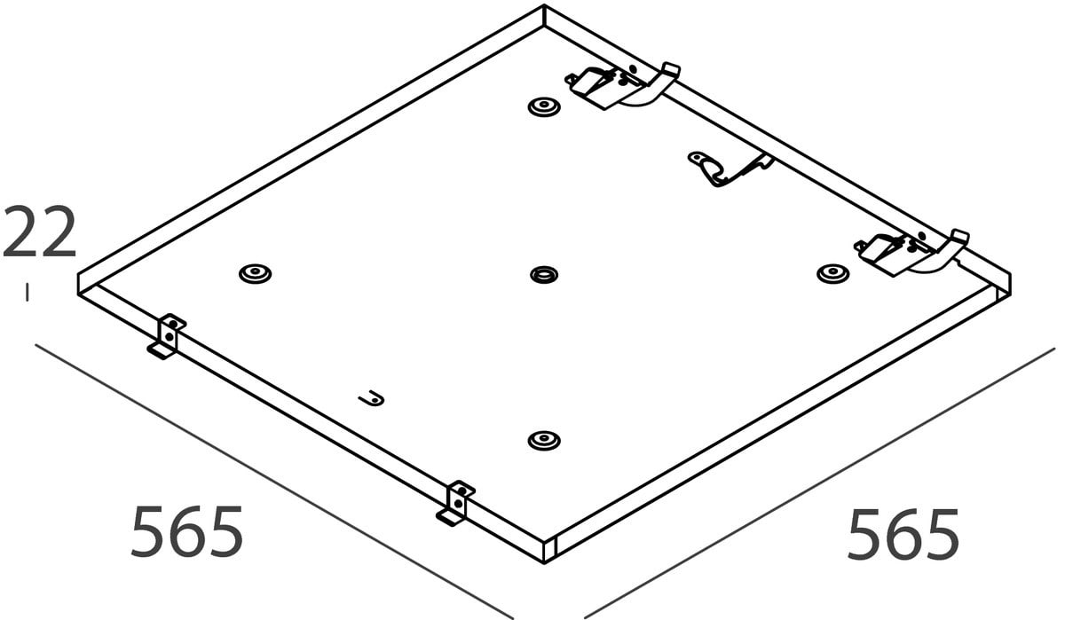 Novalux - SCHOOL : KIT PLAFOND 600X600