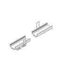 Novalux - PROFIL ENCASTRÉ : CLIPS DE FIXATION (2 PCS)
