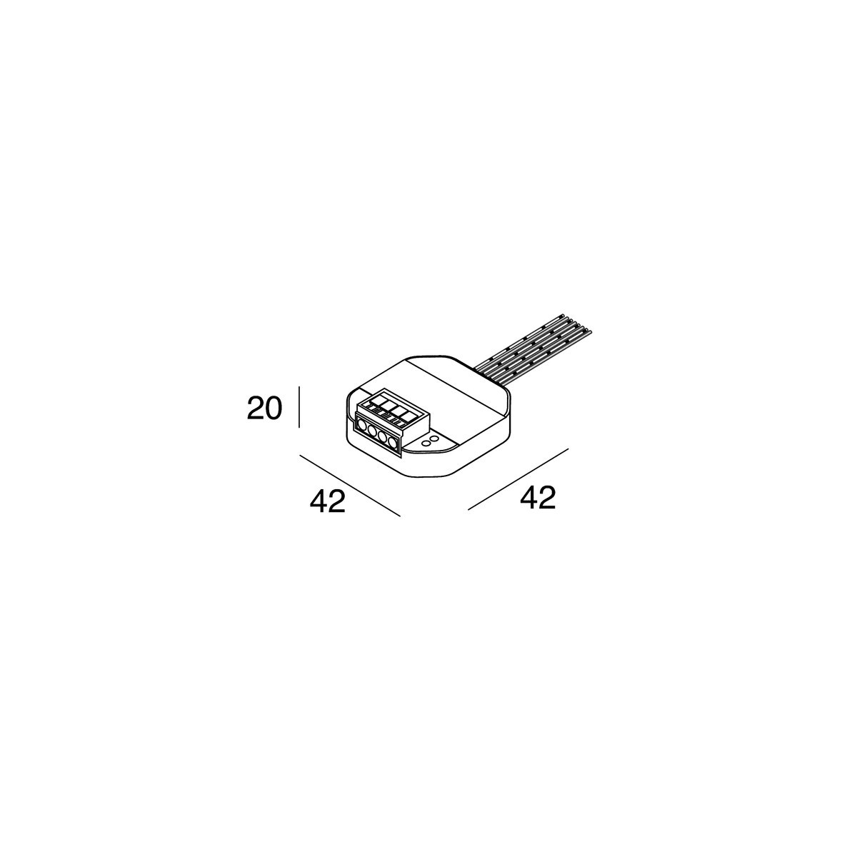 Novalux - LIGHT IOT : (2 PCS) COUPLEUR DALI BT