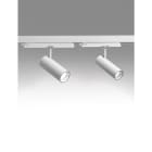 Novalux - DALÌ : SPOT POUR RAIL 40W DALI 15°-38° 4000K IRC 90 BLANC