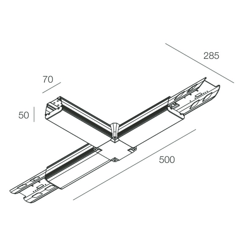 Novalux - LI-NEAR: "T"BLIND 8 POLES
