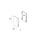 Novalux - HERO B : EMBOUTS NOIR (2 PIECES)