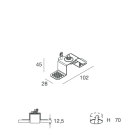 Novalux - ARK : KIT ENCASTREMENT, DIAMETRE 962