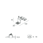 Novalux - ARK : KIT ENCASTREMENT, DIAMETRE 1440