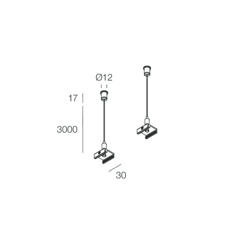 Novalux - FORTY8 TRACK: SUSPENSION KIT 3M BLANC