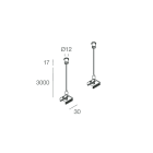 Novalux - FORTY8 TRACK: SUSPENSION KIT 3M BLANC