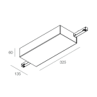 Novalux - FORTY8: CEILING CANOPY 2 E-F 320W-48V BL
