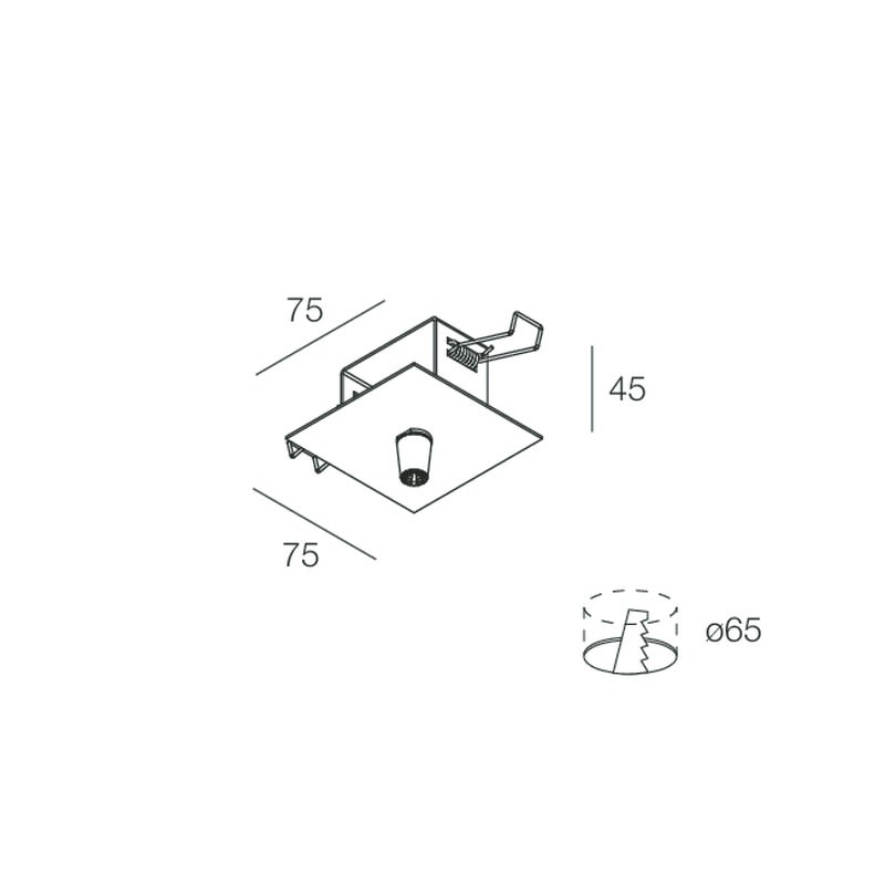 Novalux - FORTY8: PATERE INC.ALIM.REMOTA S/C NOIR