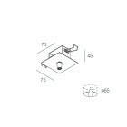 Novalux - FORTY8: PATERE INC.ALIM.REMOTA S/C NOIR