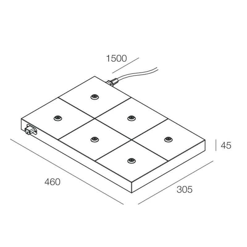 Novalux - VIS A VIS: RECHARGE BASE MAX 6 PCS