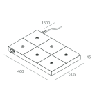 Novalux - VIS A VIS: RECHARGE BASE MAX 6 PCS