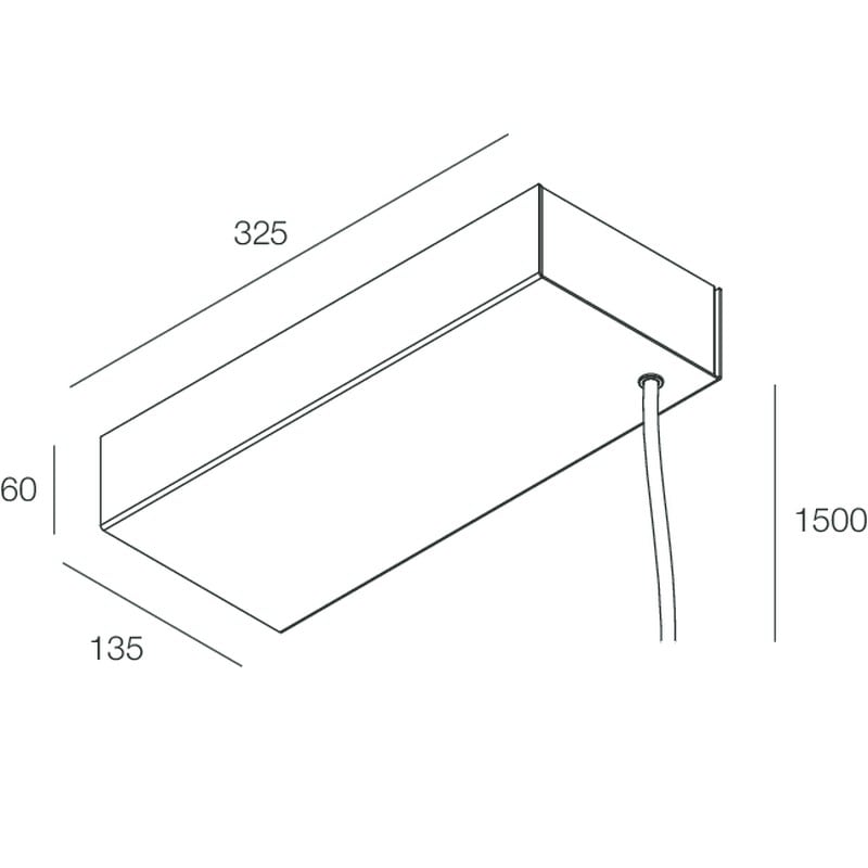 Novalux - DOMYNOS PS: PATERE SOSP DALI 150W-48V CAFE