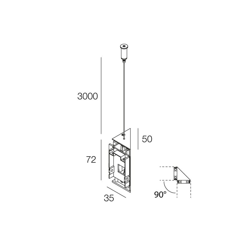 Novalux - HERO MB: KIT ANG.90 CAFE