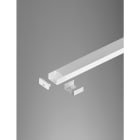 Novalux - PROFILED : PROFIL H.9 2M+DIFF OPALE+2 EMBOUTS+4 CLIPS ALU