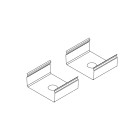 Novalux - PROFILED : CLIPS POUR PROFILED H9/H16 (2 PCS)