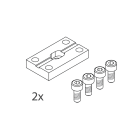 Novalux - THE PANEL : KIT 2 JOINTS