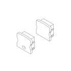Novalux - PROFILED : EMBOUTS POUR H16 (2 PCS)