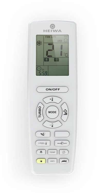 Heiwa - HPVOIR-V1 Télécommande Infra rouge pour Mini DRV HEIWA PRO Essentiel