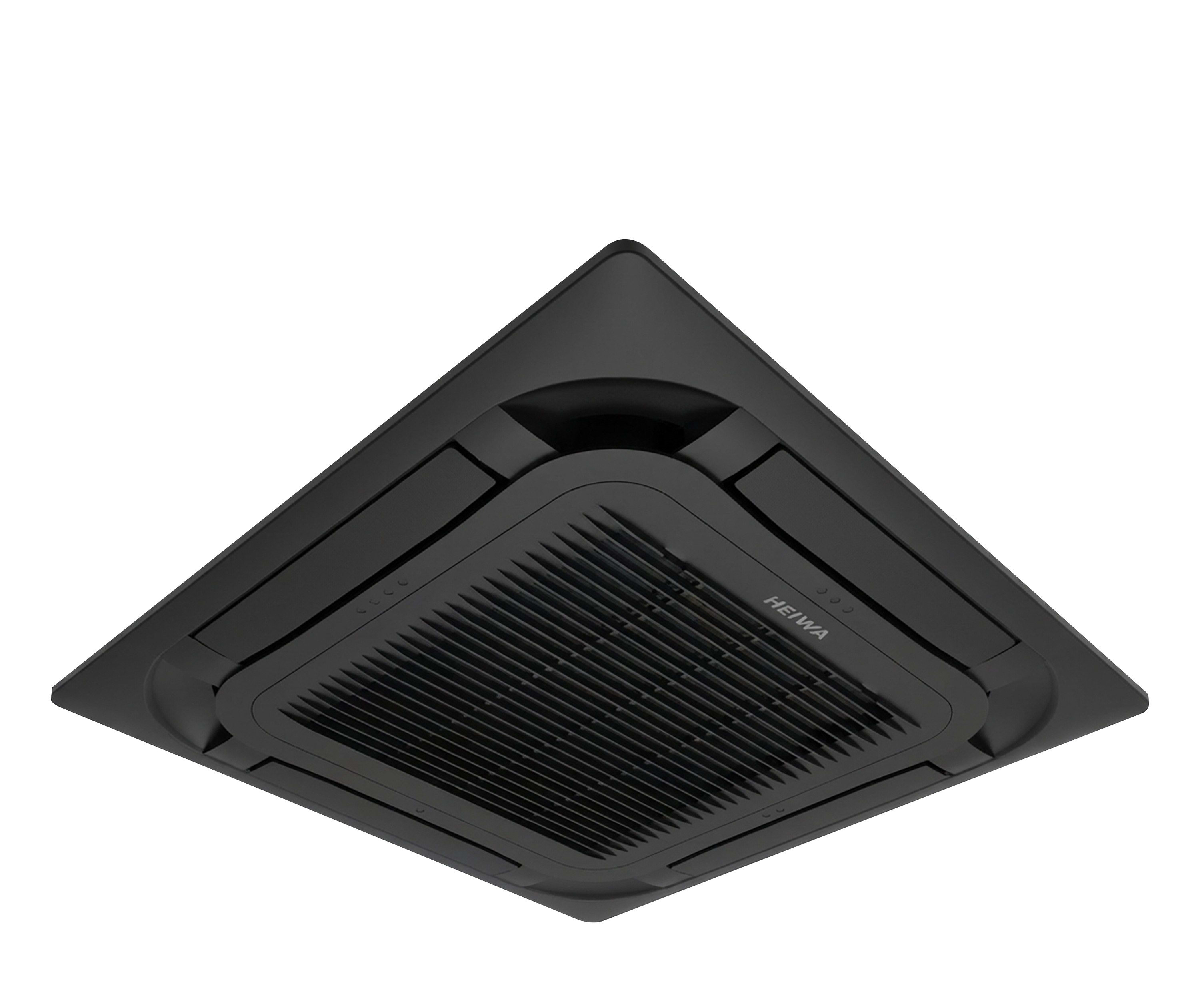 Heiwa - HPOFACN1-V1 Facade NOIRE pour cassette 600x600 PRO2 & DRV