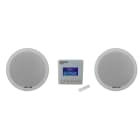 Bouyer - Pack amplificateur mélangeur mural + 2 haut-parleurs 6W