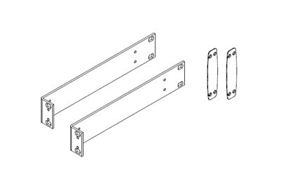 Bouyer - Kit de fixation mural ou rack 19'' pour Boucle à Induction Magnétique (BIM)