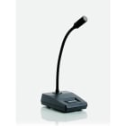 Bouyer - Pupitre microphone électret unidirectionnel 1 zone alimentation phantom