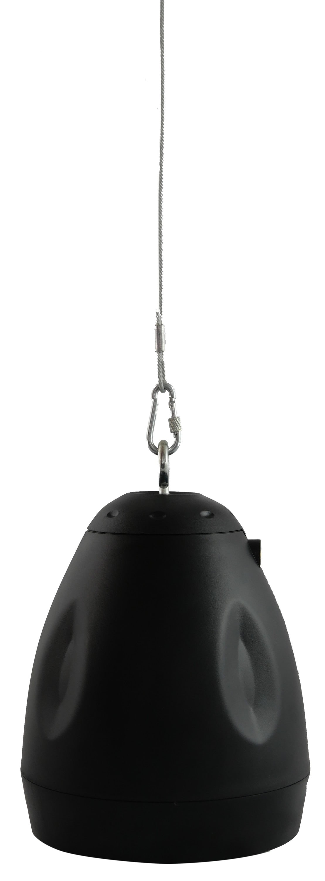Bouyer - Enceinte suspendue sphérique 30W noire certifiée EN 54-24