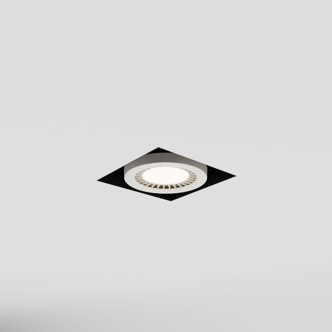 SIDELITE - MATRIX 111 SC 155x155mm IP20 BI