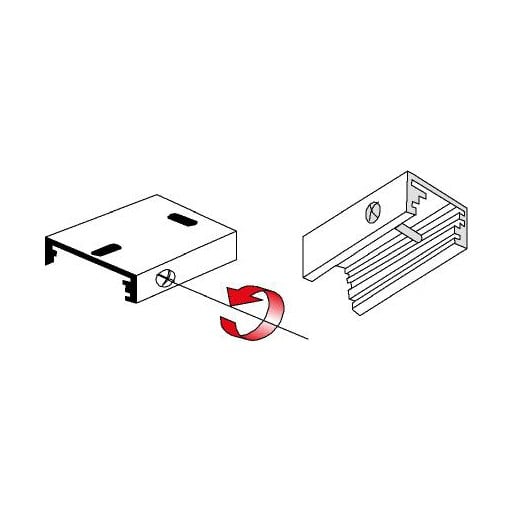SIDELITE - BINARIO SITRACK 230V Staffa per sospensione BI
