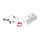 SIDELITE - BINARIO SITRACK 230V Staffa per sospensione BI