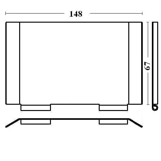 SIDELITE - ALETTA SINGOLA REEF GR