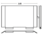 SIDELITE - ALETTA SINGOLA REEF GR