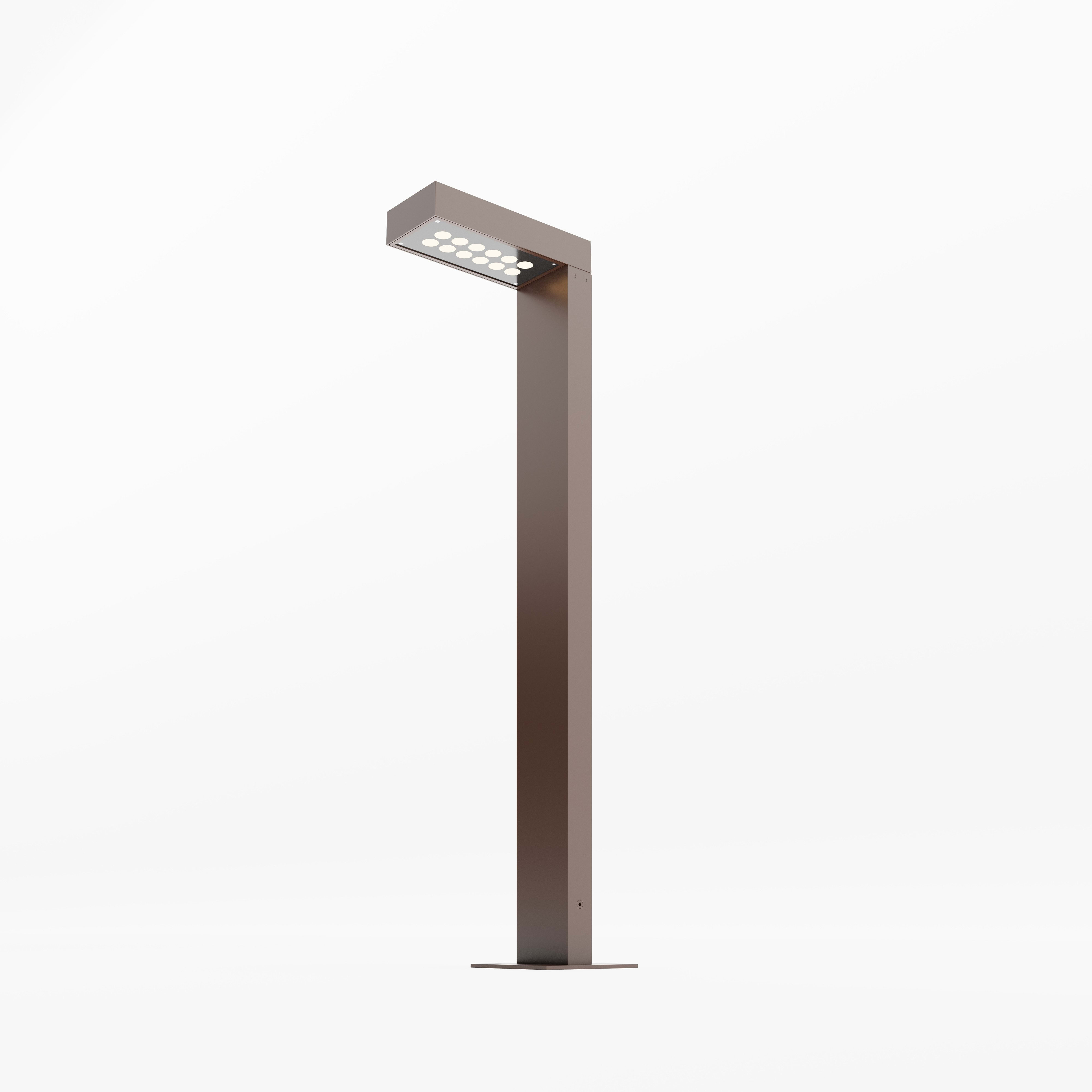 SIDELITE - ELLE XS H.900mm con basetta 14W 1943lm 3000K IP65 BW 30? 220-240V 50/60Hz 350mA