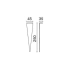 SIDELITE - INOX Picchetto