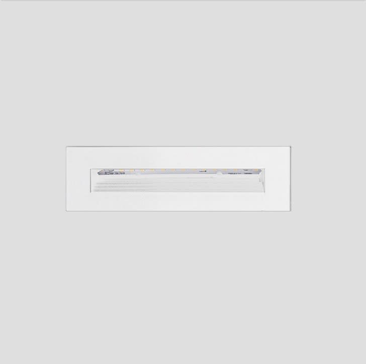 SIDELITE - NEW GREEN M 185x60mm 6W 196lm 3000K IP65 BI AS? 220-240V 50/60Hz 350mA