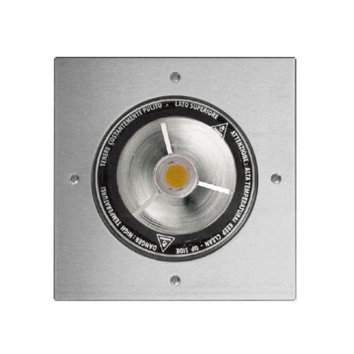 SIDELITE - OLODUM 220-Q FLAT MDF 19.7W 2577lm 3000K IP67 INOX 15? 220-240V 50/60Hz 500mA