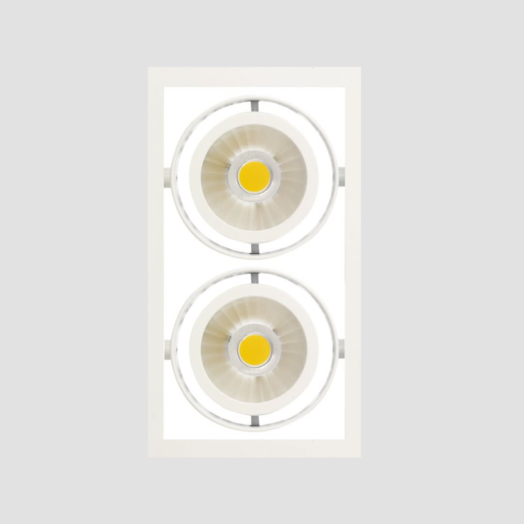 SIDELITE - MATRIX 2LED PLUS 179x339mm 93W 5622lm IP20 BR RW 60? 220-240V 50/60Hz