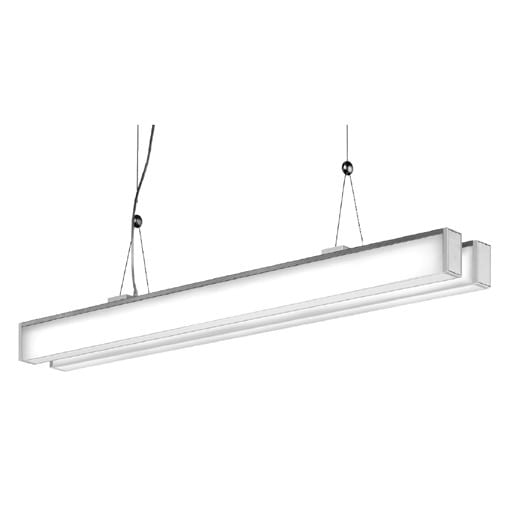 SIDELITE - ELISEO- Double L.902mm 57.4W 4816lm 3000K IP40 BR 220-240V 50/60Hz 500mA