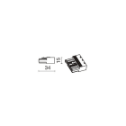SIDELITE - Connettore a femmina 7 poli