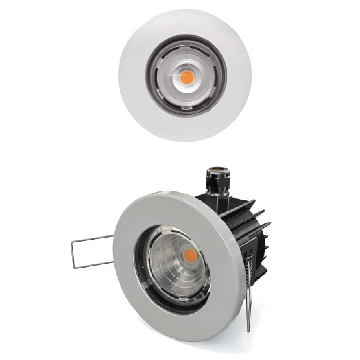 SIDELITE - EYES 90 diam.73mm 6.2W 673lm 3000K IP65 NE 25° 150mA