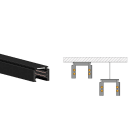 SIDELITE - BINARIO 48Vdc PLAFONE SOSPENSIONE L.3000mm NE