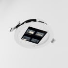 SIDELITE - RULED T15 diam.145mm 18W 1075lm 3000K IP20/40 BI BAS? 220-240V 50/60Hz 650mA