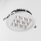 SIDELITE - RULED T20 9 LED diam.190mm 34W 3397lm 3000K IP20/40 BR RW 75? 220-240V 50/60Hz 1