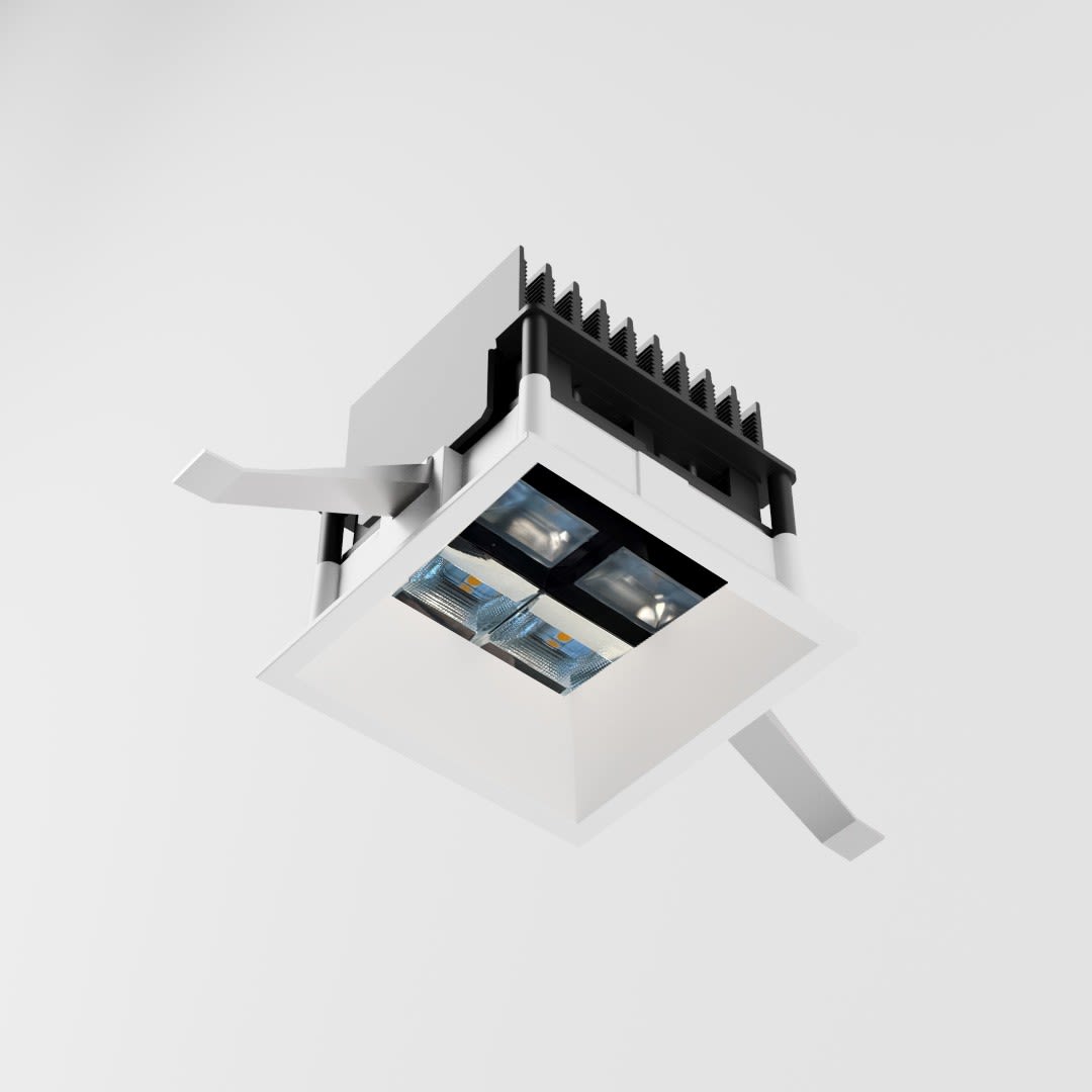 SIDELITE - RULED Q10 93x93mm 13.8W 1179lm 3000K IP20/40 BR AE? 220-240V 50/60Hz 500mA