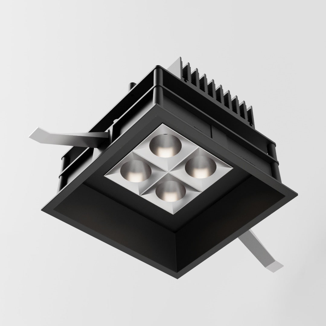 SIDELITE - RULED Q14 136x136mm 18W 2112lm 4000K IP20/40 NE 12? 220-240V 50/60Hz 650mA