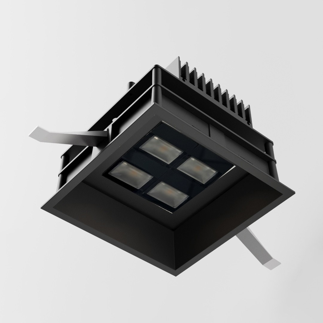 SIDELITE - RULED Q14 136x136mm 18W 1590lm 4000K IP20/40 NE 75? 220-240V 50/60Hz 650mA