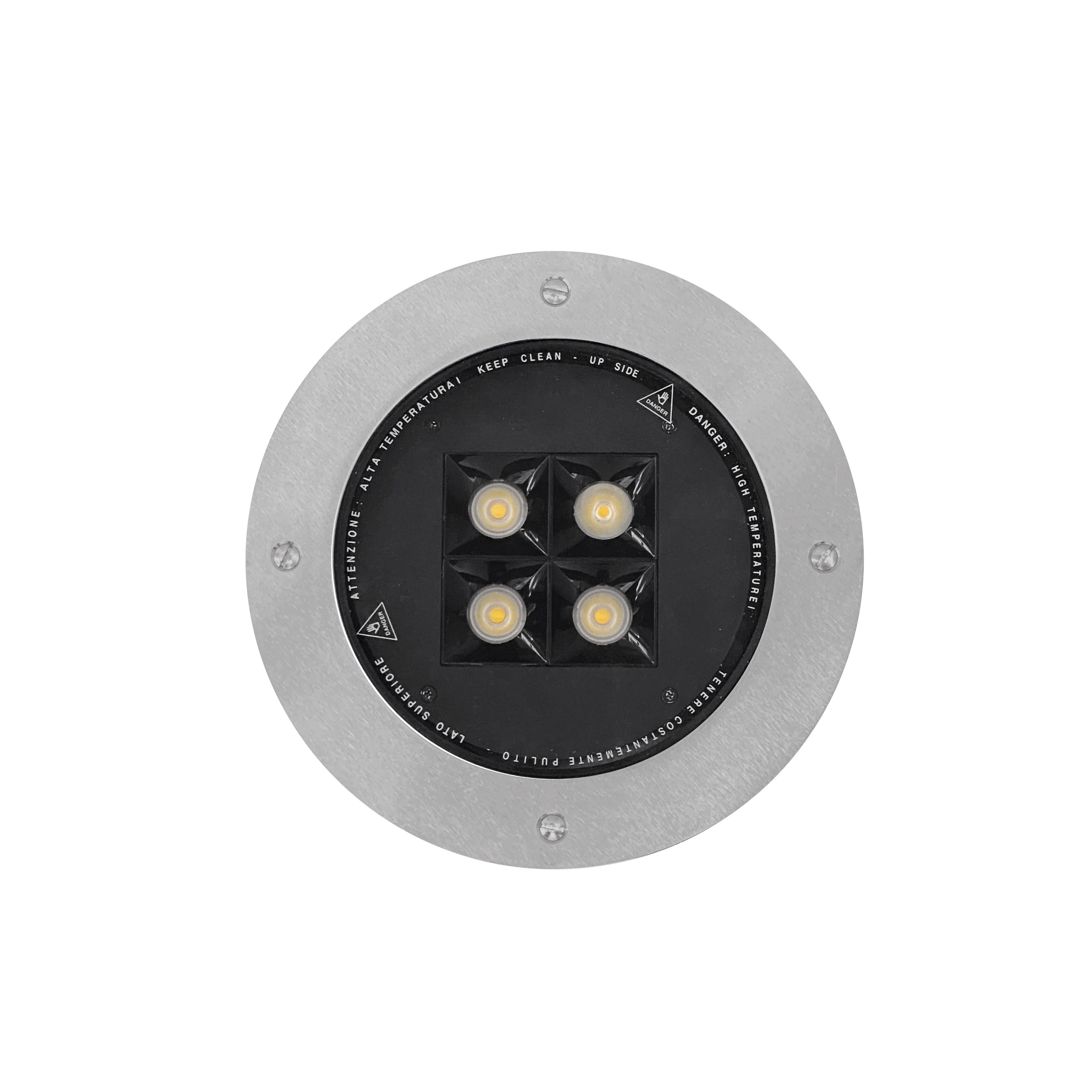 SIDELITE - OLODUM-RULED 220 FLAT MDF 20W 2077lm 4000K IP67 INOX 12? 220-240V 50/60Hz 700mA