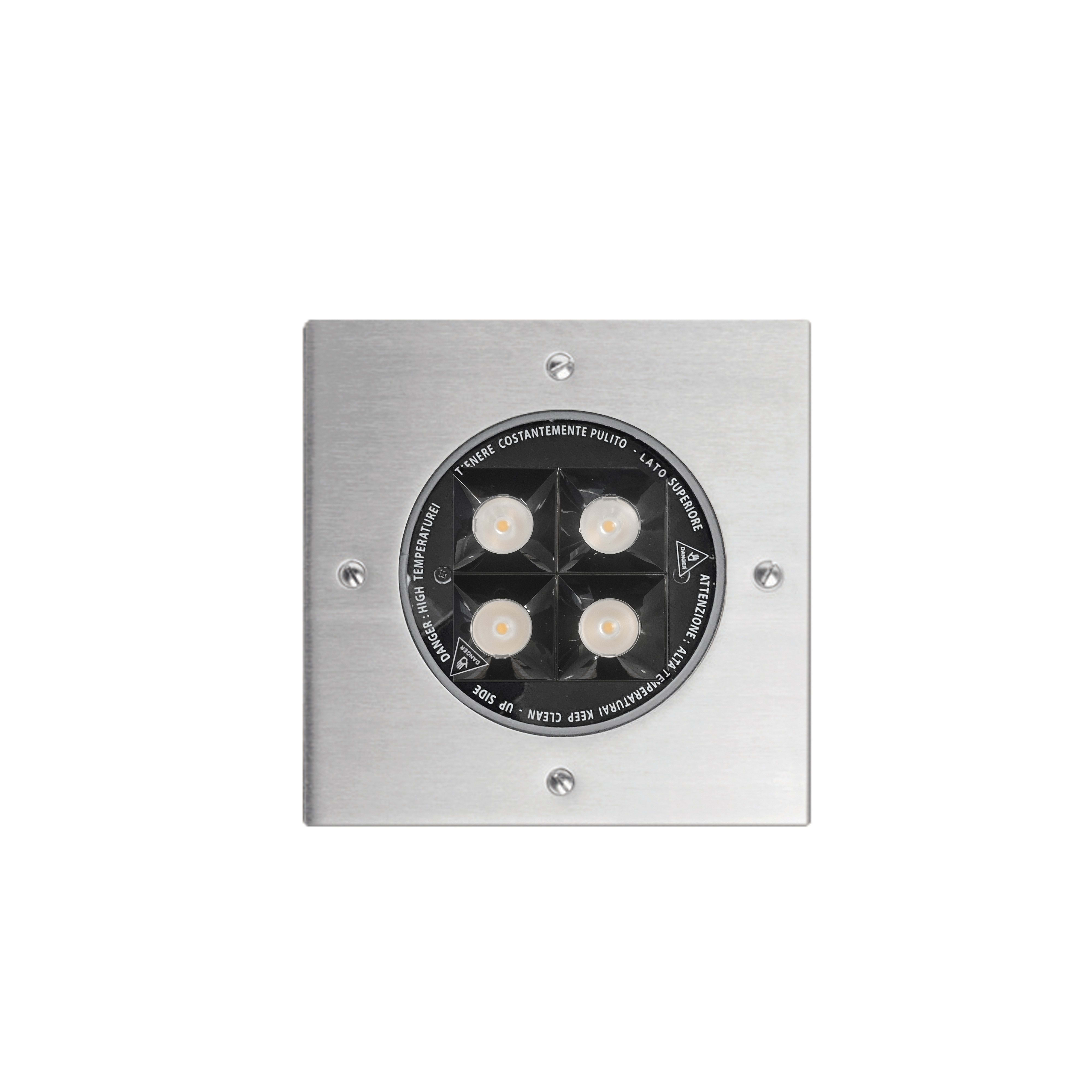 SIDELITE - OLODUM-RULED 180 FLAT MDF-Q 9.5W 905lm 4000K IP67 INOX 45? 220-240V 50/60Hz 350m