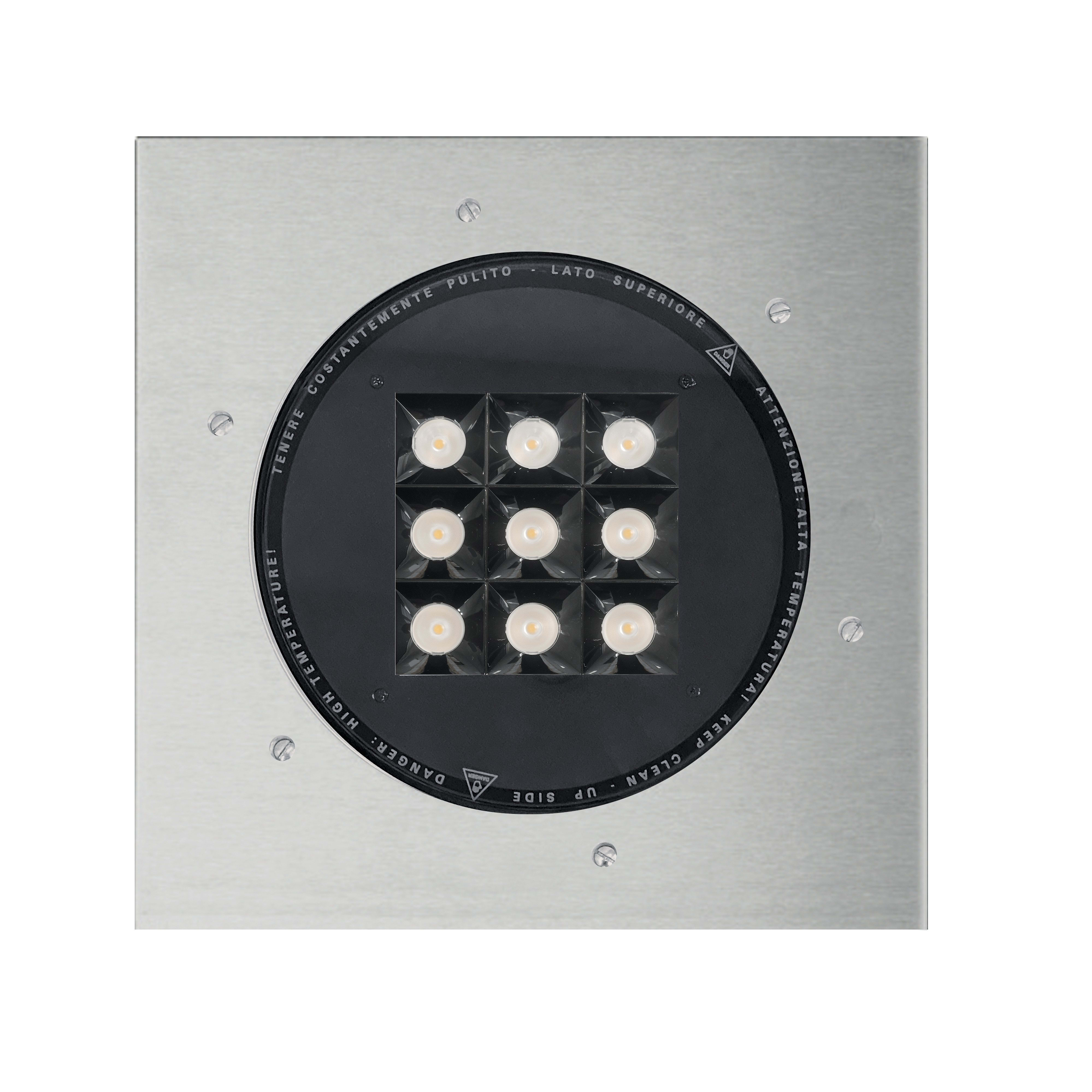 SIDELITE - OLODUM-RULED 300-Q FLAT 34W 2965lm 3000K IP67 INOX 45? 220-240V 50/60Hz 1200mA