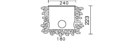 SIDELITE - Pozzetto per fissaggio a terra